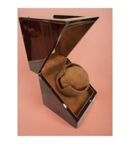 Otomatik Saat Kurma Kutusu, Watch Winder Piano Brown Tekli