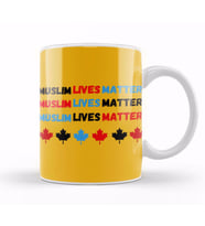 Muslim Lives Matter Canada Stop Racism  Stop Hate Crimes Kupa Bardak Porselen