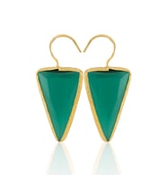 Kadir Jewellery 22 Ayar Altın Kaplama Vintage Küpe -El İşçiliği Ve Hipoalerjenik Küpe