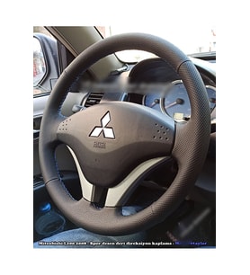 Mitsubishi L200 Uyumlu Araca Özel Dikmeli Direksiyon Kılıfı