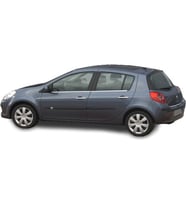 Renault Clio 3 Hb Krom Cam Çıtası 2006-2011 Paslanmaz Çelik 4 Parça