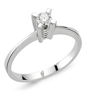 0.30 Ct Tektaş Pırlanta Yüzük  RM30033 (Çok Renkli)