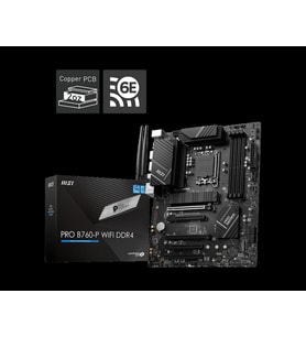 MSI PRO B760-P WIFI DDR4 5333MHZ(OC) DDR4 HDMI DP M.2 1700p