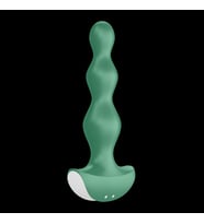 Satisfyer Lolli Plug 2 - 12 Fonksiyonlu Titreşimli Boğumlu Yeşil  Plug Vibratör