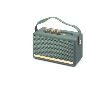 Bluetooth Nostaljik Hoparlör Fm 16.7 X 10.3 X 7.16 Cm - Yeşil HDX6002