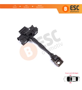 Skoda Fabia MK3 III NJ NJ3 NJ5 Praktik 2014-2022 6V0837249 İçin Ön Sağ veya Sol Kapı Gergisi