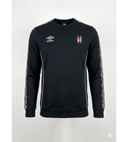 Beşiktaş Orijinal Logolu Siyah Sweat