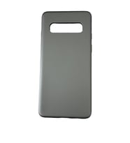 Galaxy S10 ile Uyumlu Cappy Silikon Kılıf Siyah
