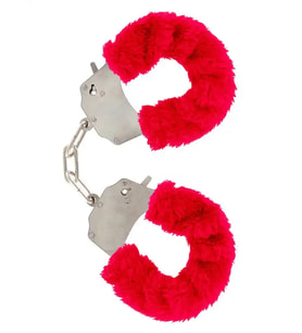 NOXXX Metal Kelepçe Kırmızı Peluşlu