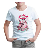 Golden Child - Shining Beyaz Çocuk Tshirt