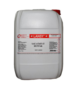 Lansy Yağ Çözücü Mutfak 20 Kg (Beyaz - Beyaz)