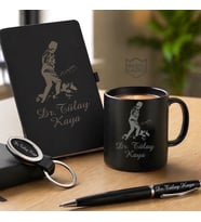 İsme Özel  Mustafa Kemal Atatürk Tasarım Kupa Bardak, Defter, Kalem, Anahtarlık  Premium Tasarım Erkek Kadın Hediye Seti