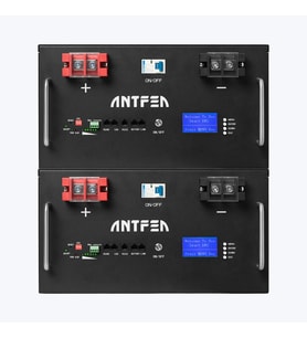 ANTFEA 51.2V 200Ah LiFePO4 Rack Batarya 2 Adet - 20.48 kWh
