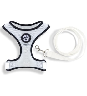 Air-Mesh Kumaş Tasma ve Tasma Kayışı (beyaz, x-small)