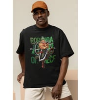 Roronoa Zoro One Piece Baskılı Unisex Oversize Anime Dizi Karakter Tişört