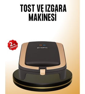 Tost Makinesi Hızlı Pişirme Teknolojisi 1500 Watt