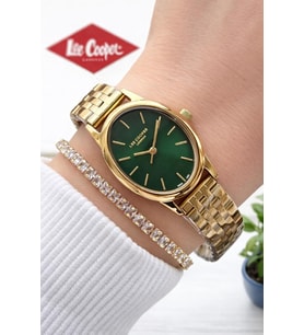 Lee Cooper Küçük Kasa Vintage Özel Tasarım 2 Yıl Garantili 3 Atm Kadın Kol Saati+Bileklik 08319.170S