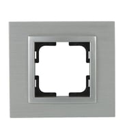 MONO STYLE Aluminium SILVER Gümüş Tekli Çerçeve 107-800000-160 (Metal)