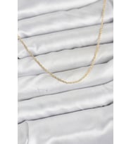 CM 14K Gold Renk Burgu Model 60 cm Kadın Kolye - TJ-BKO10932