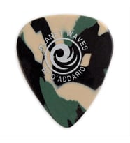 Planet Waves 1CCF2-10 Selüloit Pena Camo Light (10'lu Paket)  Kamuflaj Desen - Esnek - Tarz