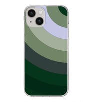 Apple iPhone 14 Uyumlu  Kapak Renk Cümbüşü Tasarımlı Lüx Şeffaf Silikon Kılıf