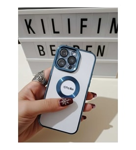 İphone 15 Pro Max Kamera Lensli Kılıf Modeli