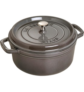 Staub La Cocotte Döküm Tencere, Demir, Gri