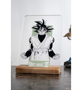 Dragon Ballz Ev Son Goku Severlere Masa Dekoratif Ahşap Obje