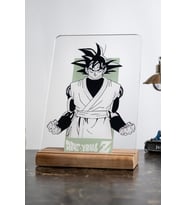 Dragon Ballz Ev Son Goku Severlere Masa Dekoratif Ahşap Obje