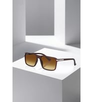 Polo Air UV400 Korumalı Erkek Güneş Gözlüğü Gümüş Şeritli Mat Kahverengi Renk PLG-2136C2