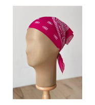 %100 Pamuklu Klasik Desen Unisex Bandana Renkli Bandana Etnik Desenli A Kalite Bandana