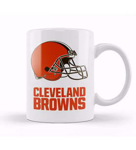 Cleveland Browns Kupa Bardak Porselen