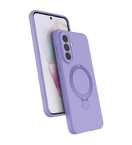 Samsung Galaxy A57 5g Regal Magsafe Standlı Kapak - Lila