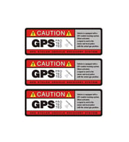 GPS Uydudan takip araç Sticker 10cmx3 CM 3 Adet