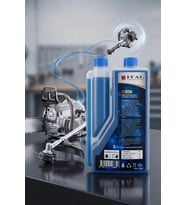 İtal Supermix 2T (2 Zamanlı) Ölçekli Mavi Motor Yağı 1L Mavi