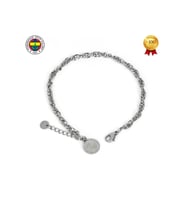 FB ÇİFT HALKA ÇELİK BİLEKLİK