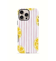 iPhone 16 Pro Max Vorian Çift Katmanlı Kılıf Pink Lemon Window