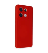 Note 13 Pro 5g Kılıf Nano İçi Kadife  - Kırmızı