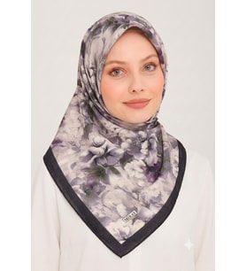 Miray Nevada Büyük Boy Organik Pamuk Eşarp - 120 x 120 - 06579