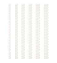 Bigpoint Plastik Spiral 6 mm Beyaz 100'lü Kutu