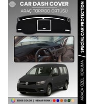 VOLKSWAGEN CADDY (2015-2021) Torpido Örtüsü Ön Göğüs Koruma Torpido Koruma Tam Uyum Çatlamayı Önler