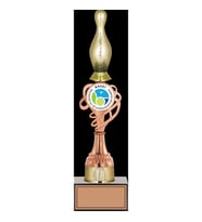 ODAK KUPA - Figürlü Kupalar - Bowling / Pin Figürlü Kupalar FG-036 C - 37 cm