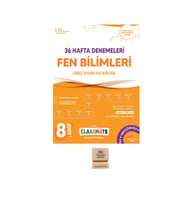 Okyanus LGS 8. Sınıf Classmate Fen Bilimleri 36 Hafta Deneme + Telefon Standı