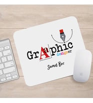 Kişiye Özel Grafik Tasarımcısına Hediye Mousepad
