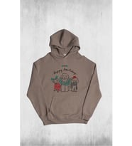 Unisex Howliday Kapüşonlu Sweatshirt
