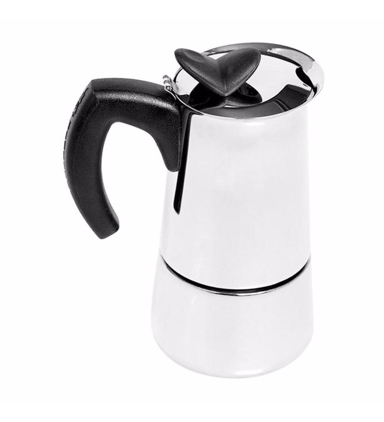 Bialetti Moka Pot Musa, Çelik, 2 Cup