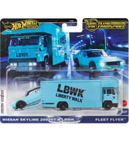 Hot Wheels Team Transport Fleet Flyer LBWK Model Araba