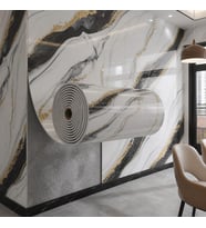 60cm x 3 Metre Tek Parça Yapışkanlı Rulo Moss Duvar Paneli Kağıdı Silinebilir Salon Ofis CF-1072