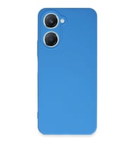 Vivo Y18 Kılıf First Silikon - Mavi