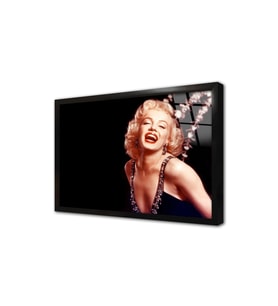 Marilyn Monroe Çerçeveli Cam Tablo